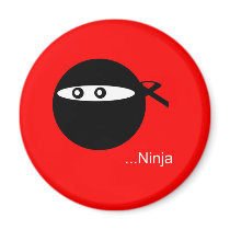 Cute Ninja Fridge Magnets