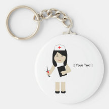 Cute Nurse 2 Keychain