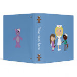 Cute Nurse & Children Binder