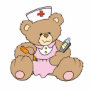 Cute Nurse RN Bear Acrylic Cut Outs Cute Nurse RN Bear Acrylic Cut Outs