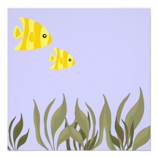 Cute Ocean Sea Turtle Birthday Party Invite