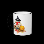 Cute-October-Calendar Coffee Mug