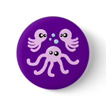 Cute Octopus buttons
