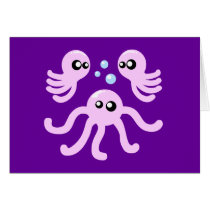 Cute Octopus cards