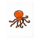 cute octopus postcards