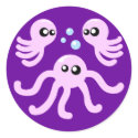 Cute Octopus stickers