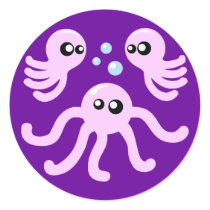 Cute Octopus stickers by toxiferous Cute Octopus stickers
