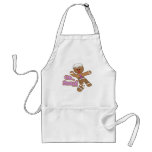 cute oh, snap gingerbread man cookie apron