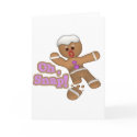 cute oh, snap gingerbread man cookie cards by doonidesigns cute oh, snap gingerbread man cookie cards