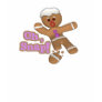 cute oh, snap gingerbread man cookie t shirts