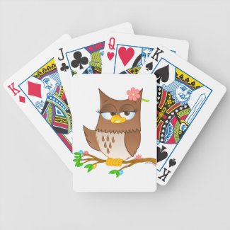 Cute Olivia VonHoot Playing Cards