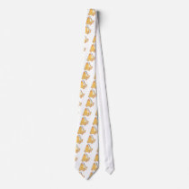 Cute Orange Clownfish Cartoon Shirt Neckties
