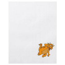 Cute Orange Dragon Flyers