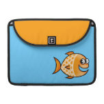 Cute orange fish macbook pro sleeves