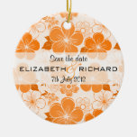 Cute orange flowers Ornament ornaments