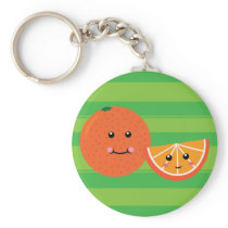 Cute Orange Keychain