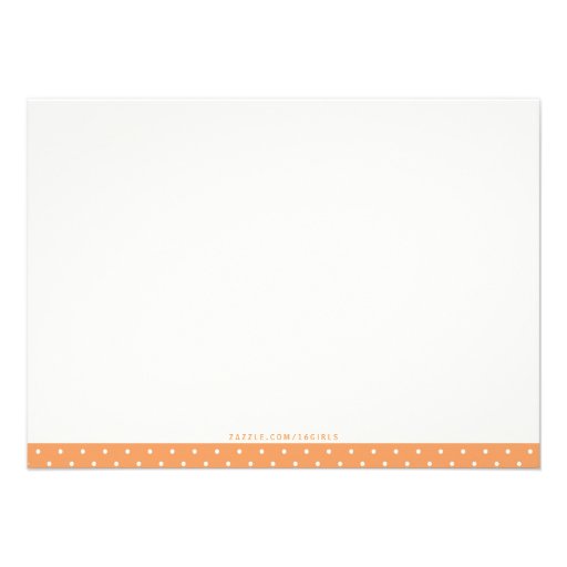 Cute Orange Owl Neutral Baby Shower Invitations