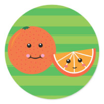 Cute Orange stickers