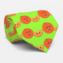 Cute Orange Neck Wear