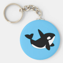 Cute Orca (Killer Whale) Keychains