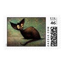 Cute Oriental Cat stamps