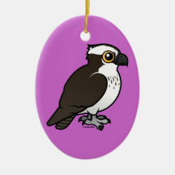 Osprey Oval Ornament
