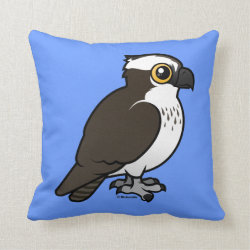 Osprey Cotton Throw Pillow