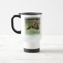 Cute Otter Travel Mug