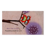 Cute Owl business cards