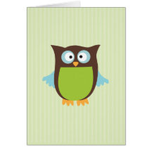 Cute Owl Greeting Cards