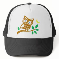 Cute Owl Mesh Hats