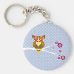 Cute owl keychain