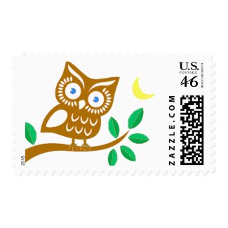 Cute Owl stamp