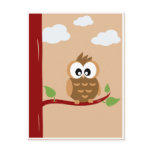 Cute Owl Postcard postcards