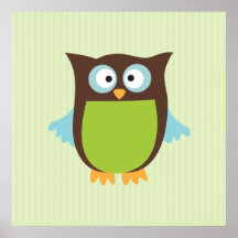 Cute Owl Posters