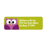 Cute Owl - Return Address Labels