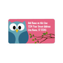Cute Owl - Return Address Labels labels