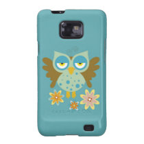 Cute owl with flowers casemate cases