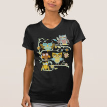 Cute owls crew t-shirts