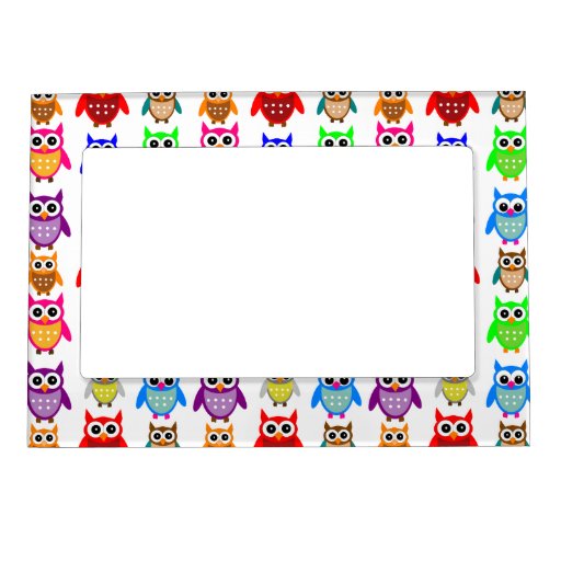 Owl Magnetic Frames, Owl Picture Frame Magnets