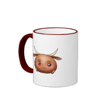 Cute Ox Blob Mug