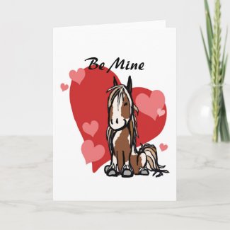 Cute Valentine Cards on Cute Paint Horse Valentine S Day Card By Paintingpony Learn How To