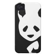 Cute Panda Bear iPhone 4 Cover