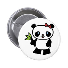 Cute Panda Buttons