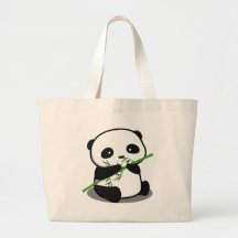 Cute Panda Canvas Bags
