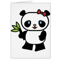 Cute Panda Cards