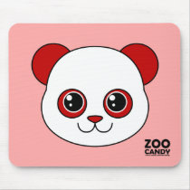 Cute Panda Cherry mousepads