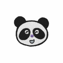 cute panda face