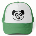 Cute Panda Face hats by cuteunion Cute Panda Face hats