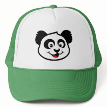 Cute Panda Face hats by cuteunion Cute Panda Face hats